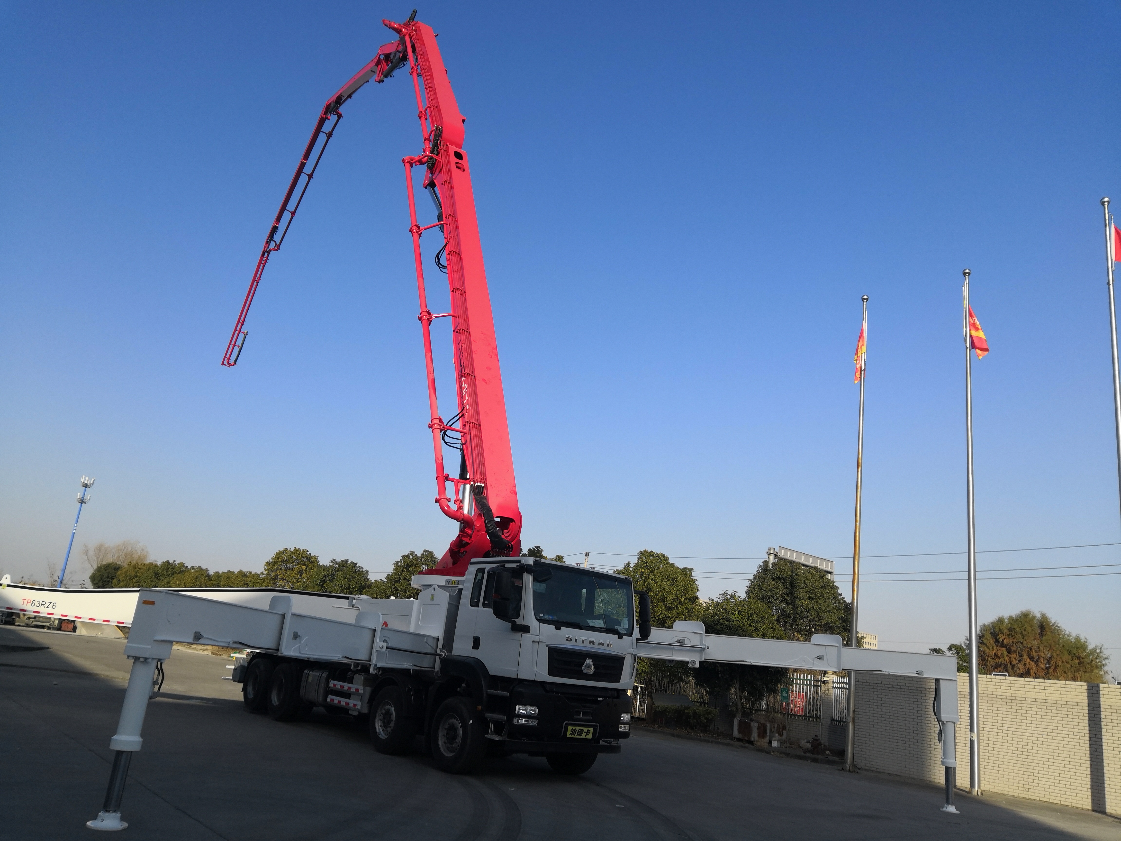 63米混凝土泵車 63米混凝土泵車